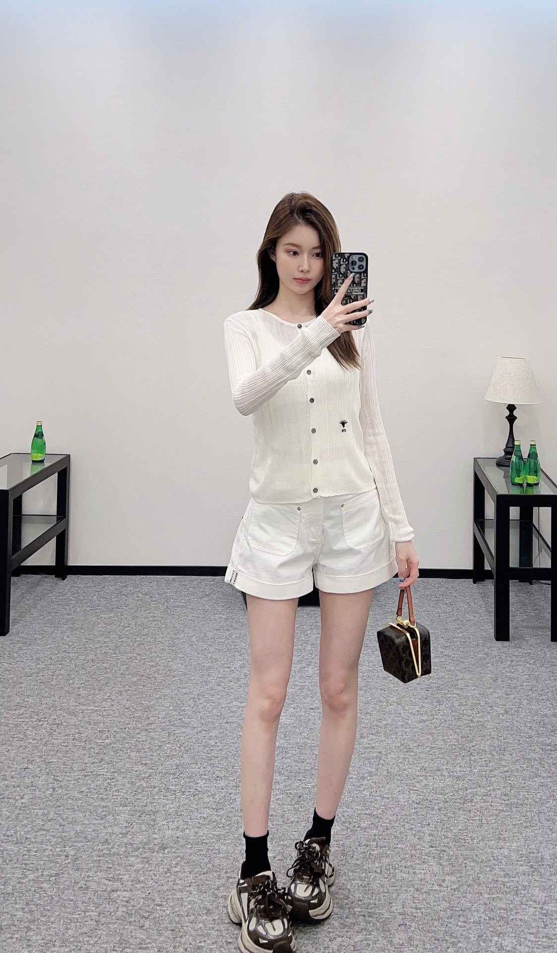 2025 new product Two suspender cardigans
