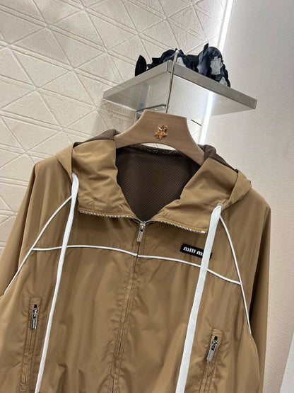 25 new product Hooded jacket and shorts set