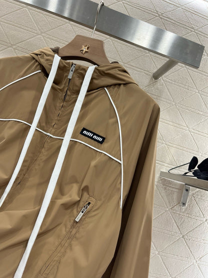 25 new product Hooded jacket and shorts set