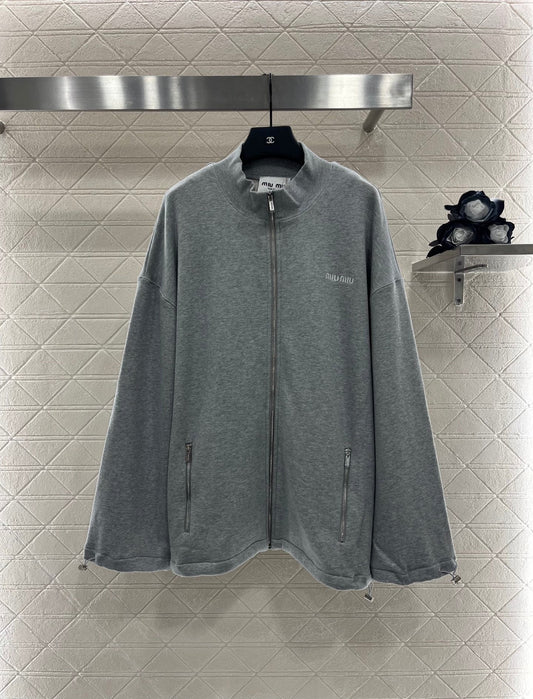 25 new product Drawstring sweater jacket