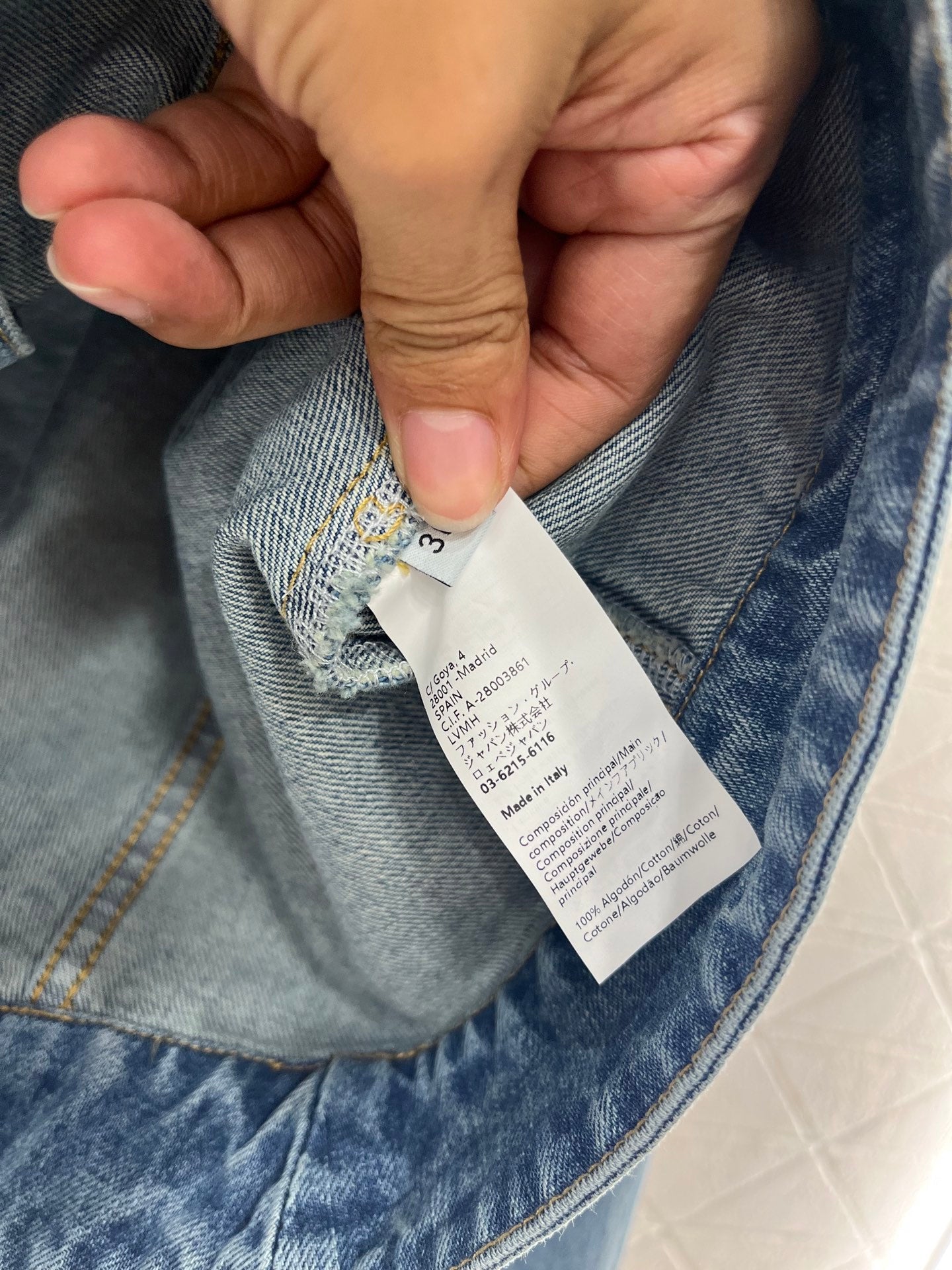 25 new products Denim jacket and trousers set