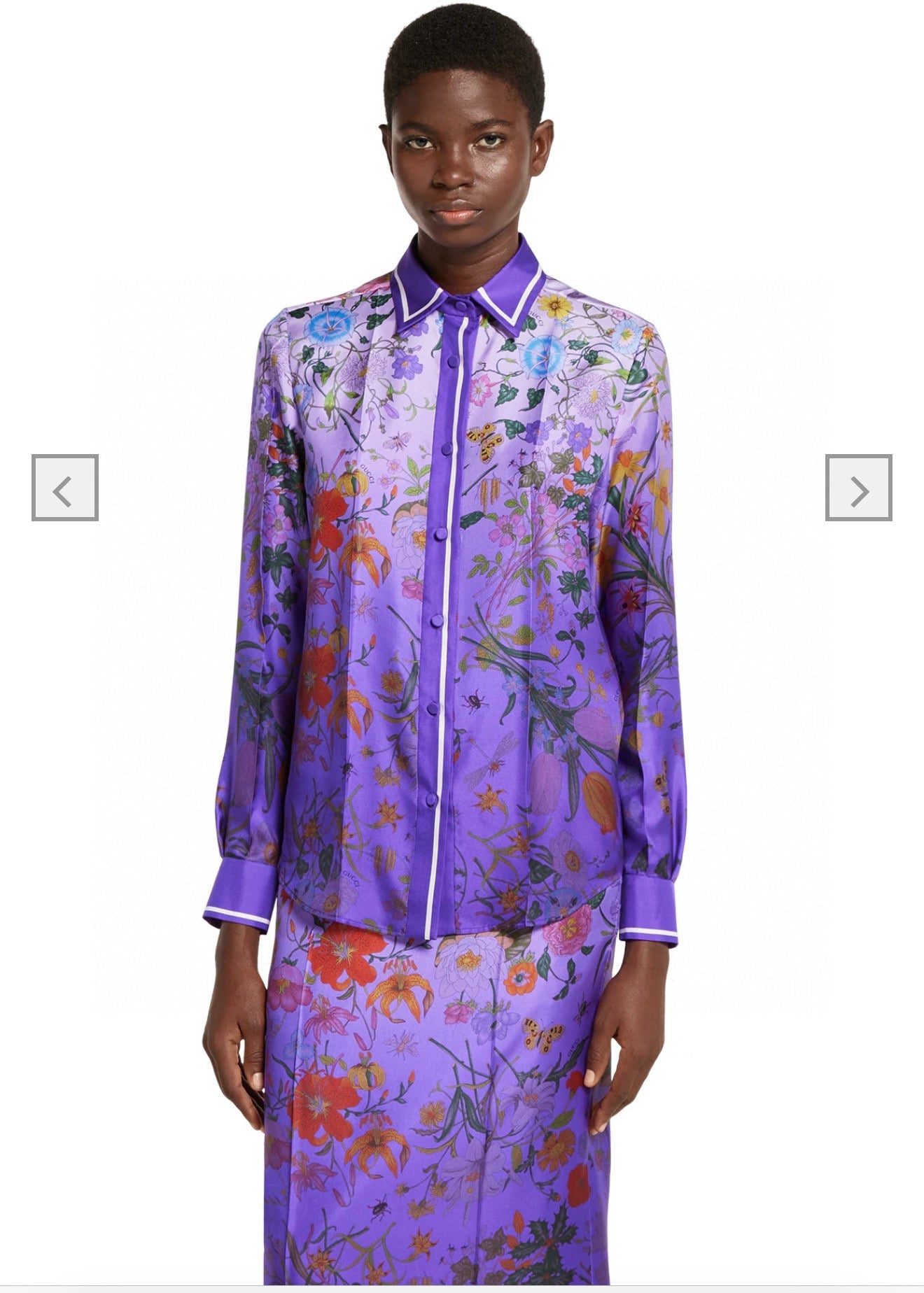 25 New Work Long-sleeved shirt and skirt set