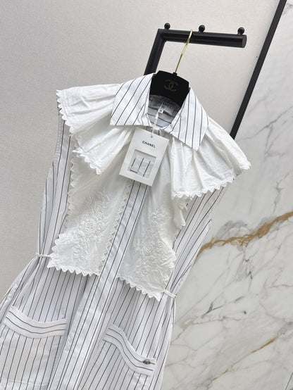25ss embroidered dress