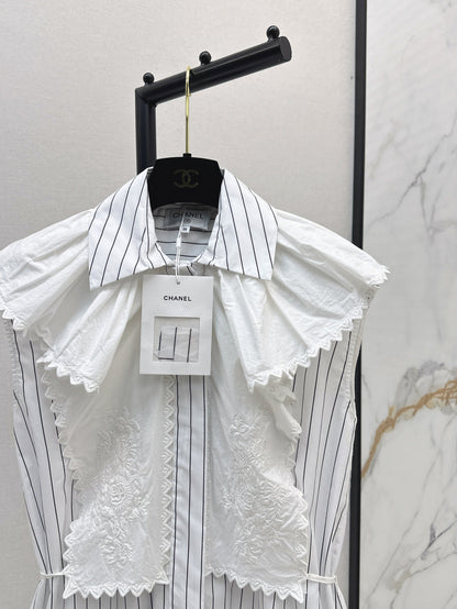 25ss embroidered dress