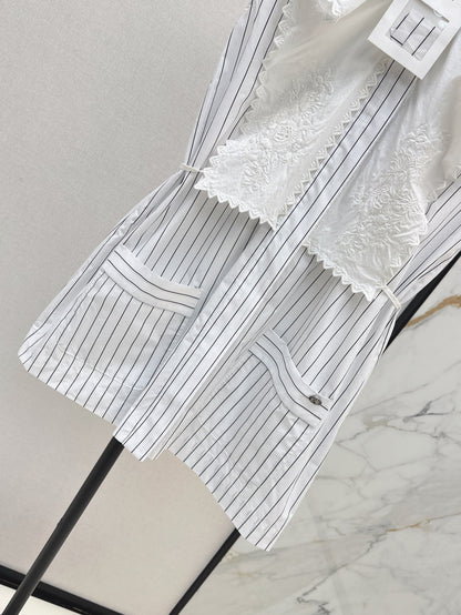 25ss embroidered dress