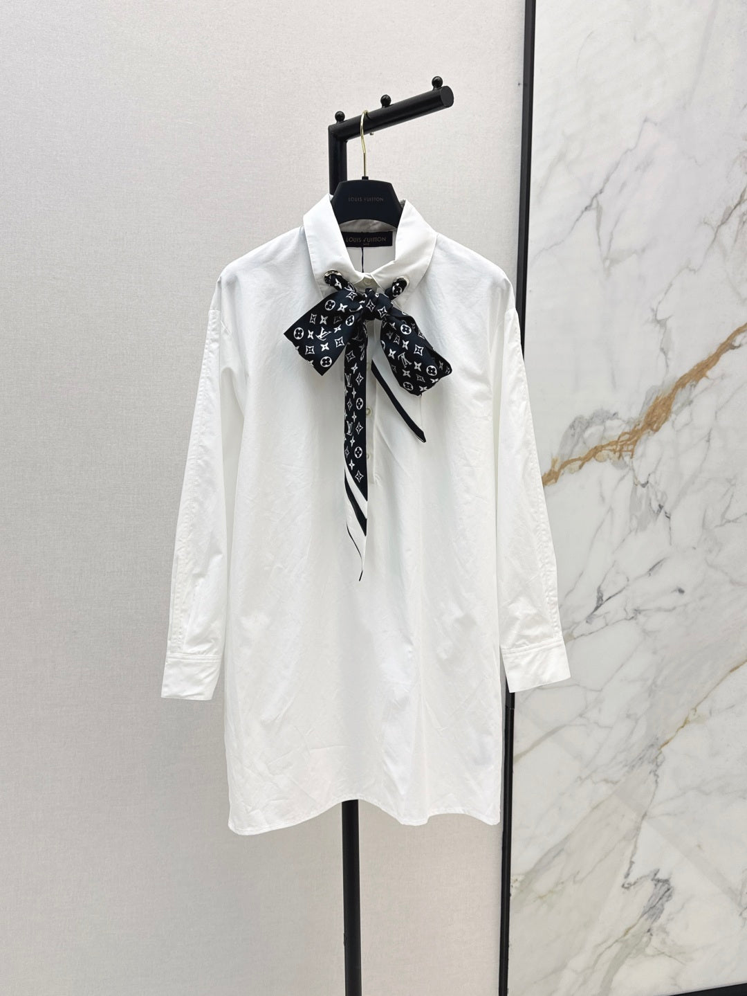 25fw scarf shirt