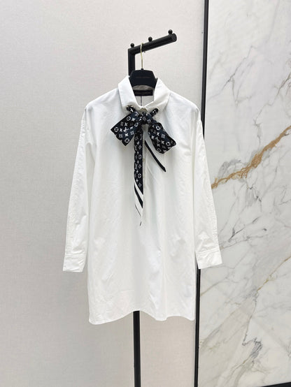 25fw scarf shirt