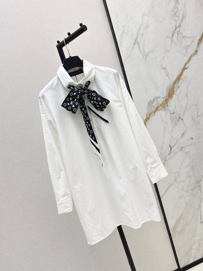 25fw scarf shirt