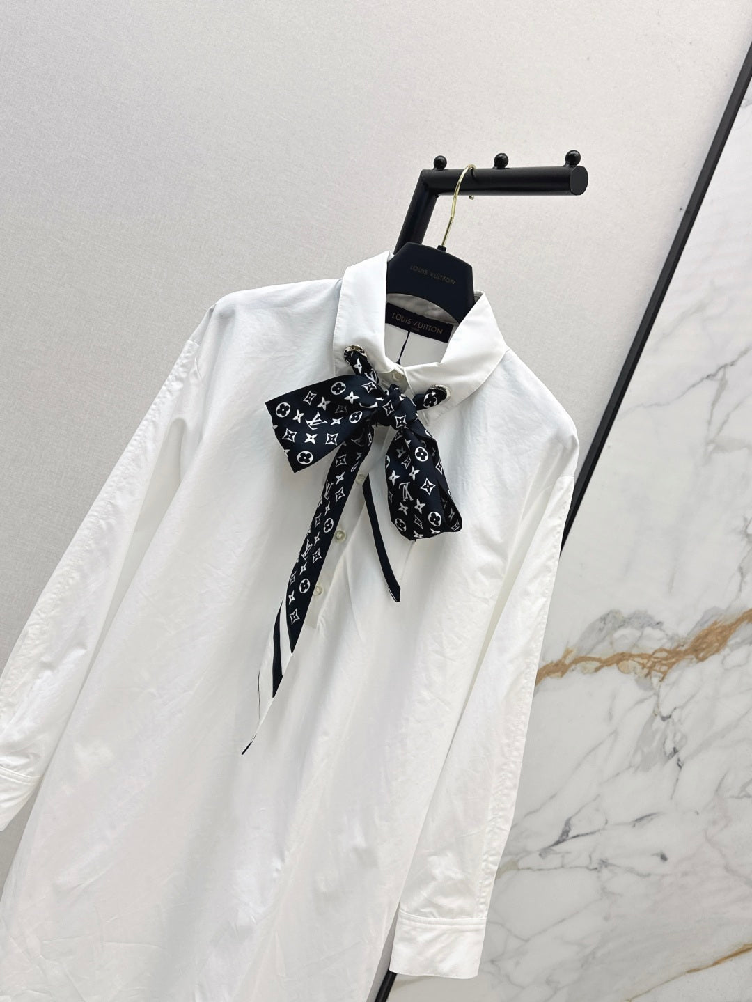 25fw scarf shirt