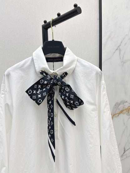 25fw scarf shirt
