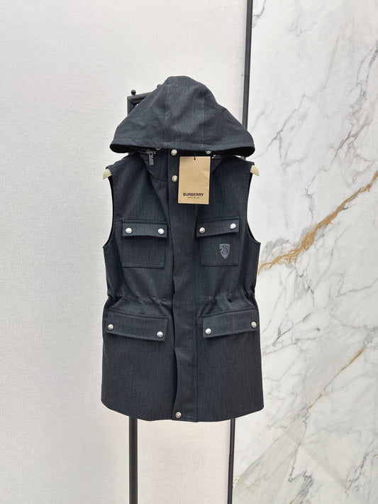 25fw embroidered vest