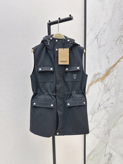 25fw embroidered vest