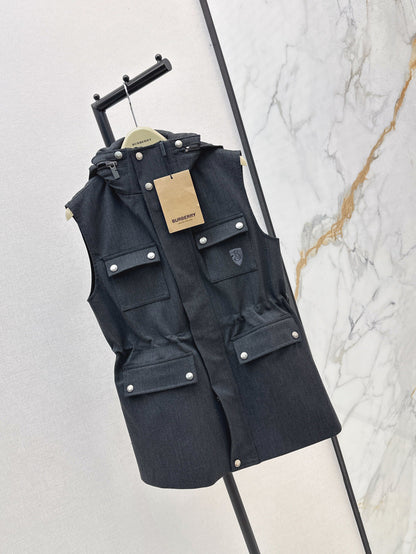 25fw embroidered vest