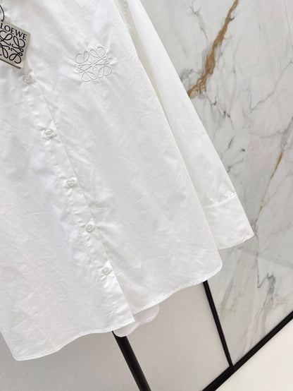 25ss embroidered shirt