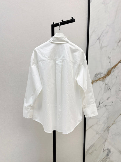 25ss embroidered shirt