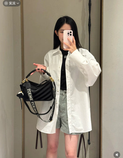 25ss embroidered shirt