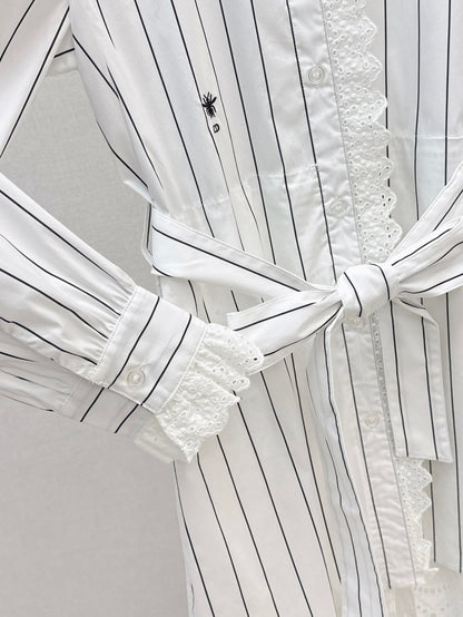 25fw embroidered dress