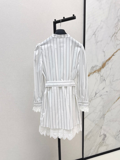 25fw embroidered dress