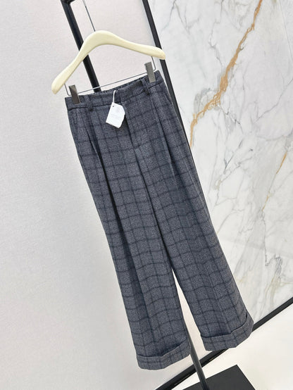 25fw plaid pants