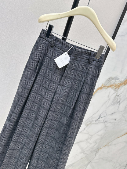 25fw plaid pants