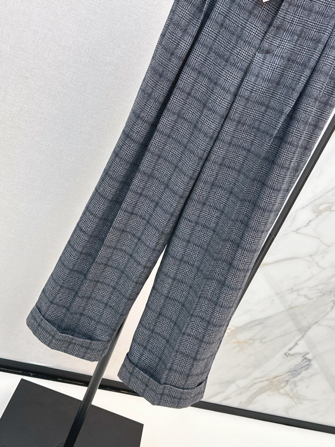 25fw plaid pants