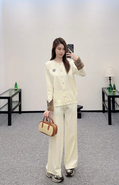 25 New Arrivals Knitted Cardigan and Pants Set