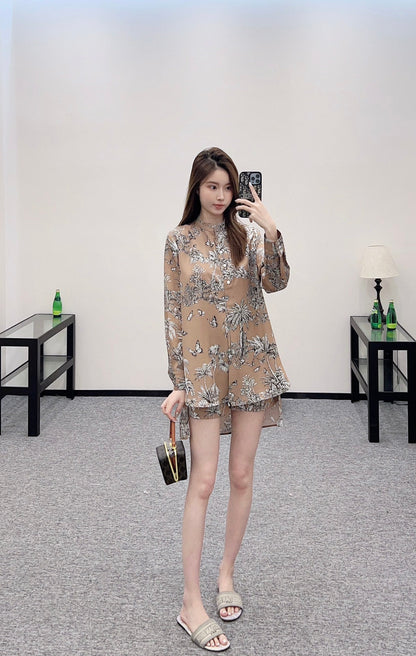 2025 New Arrivals Shirt and Shorts Set