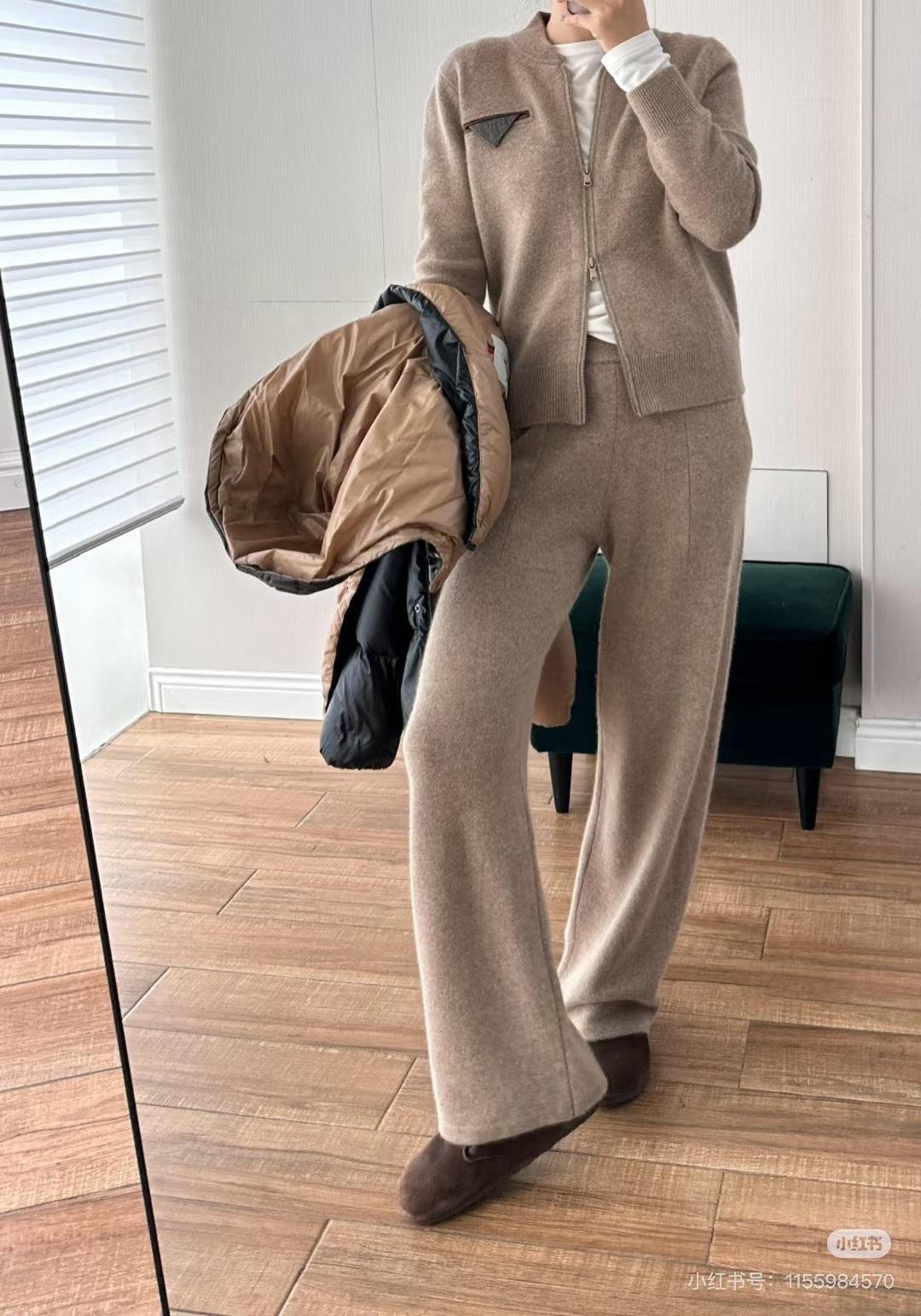 25fw cashmere suit