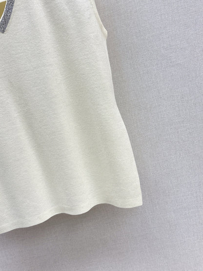 25fw v-neck vest