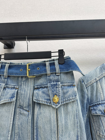 25fw denim skirt