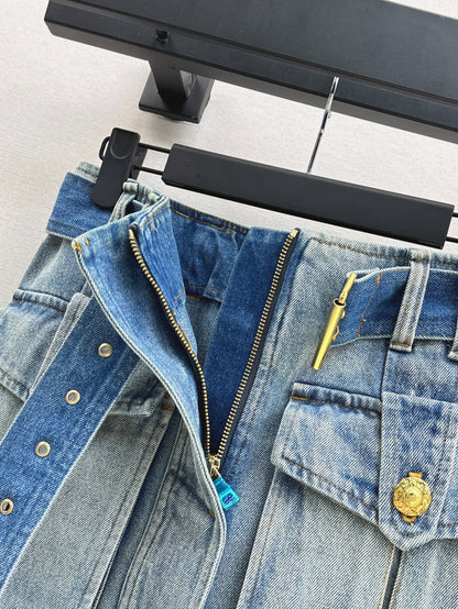 25fw denim skirt