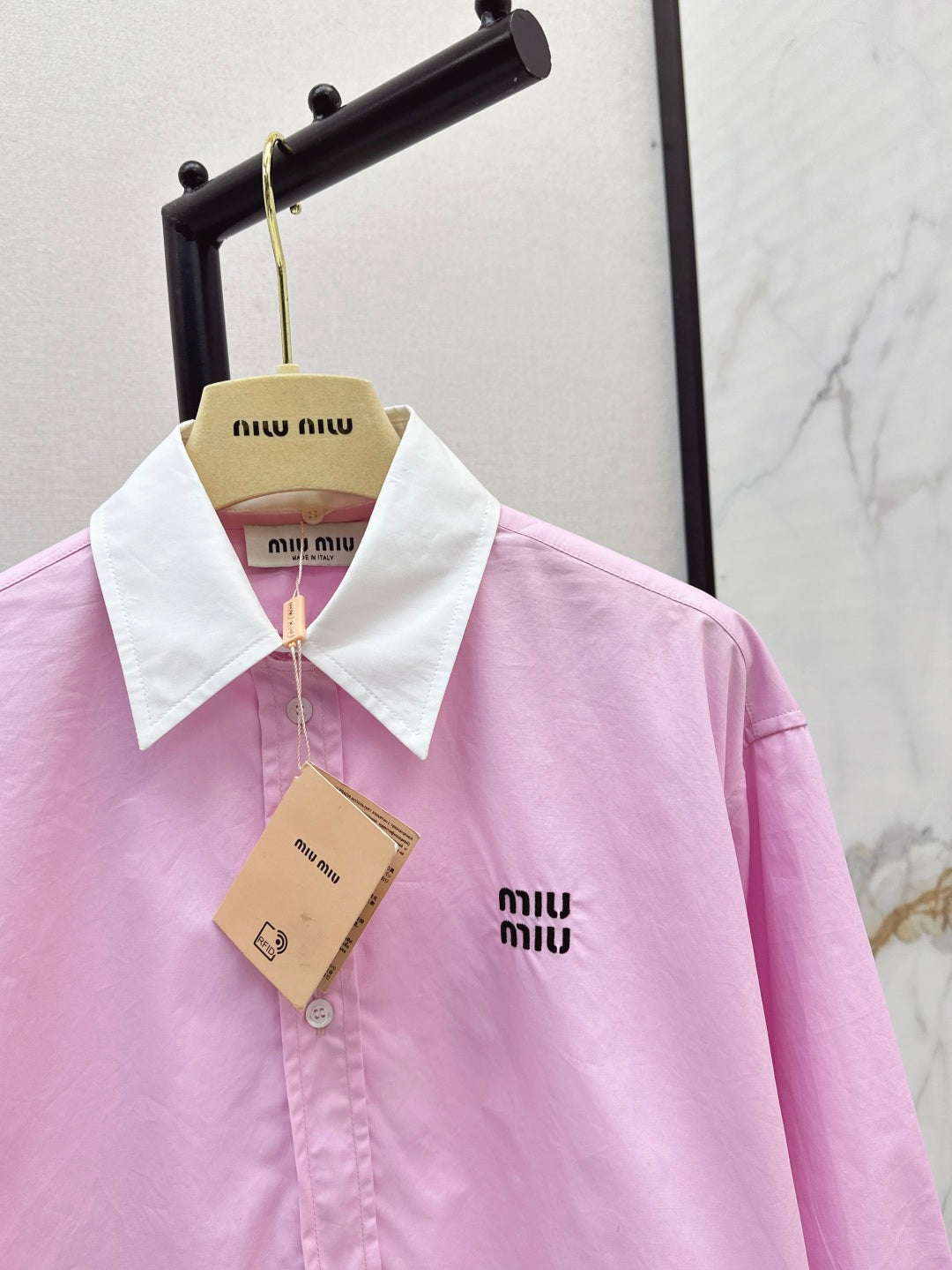 25fw crop shirt