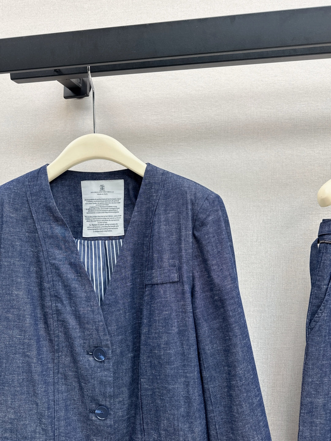 25fw denim blazer