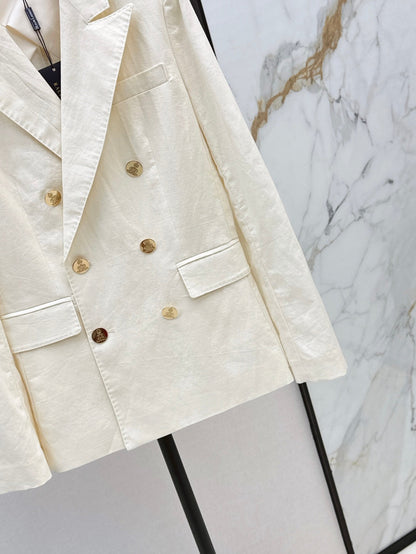 25fw linen blazer