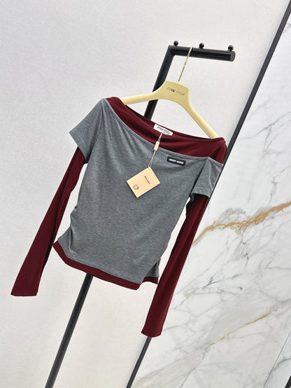 25fw off-shoulder shirt