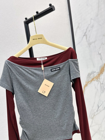 25fw off-shoulder shirt