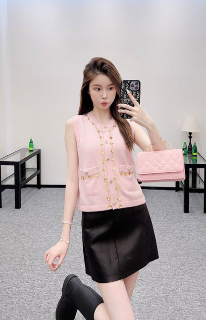 25 New Arrival Beaded Knit Vest
