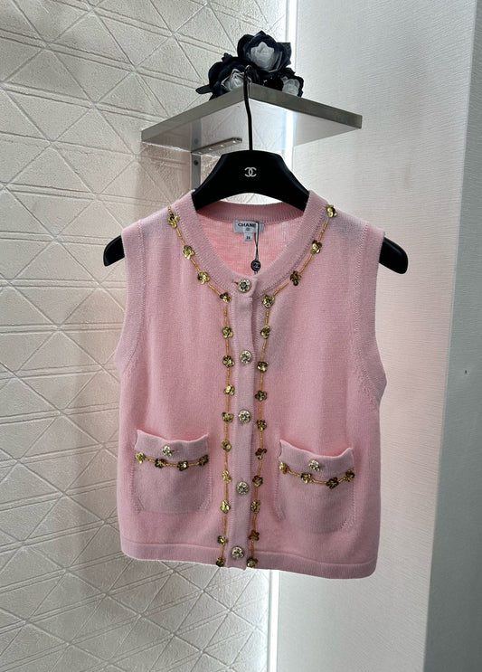25 New Arrival Beaded Knit Vest