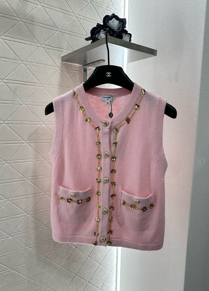 25 New Arrival Beaded Knit Vest