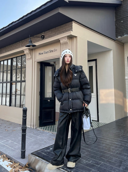 25fw removable sleeves down jacket