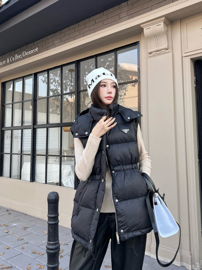 25fw removable sleeves down jacket