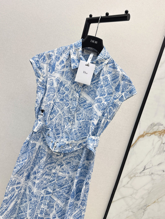 25fw printed dress