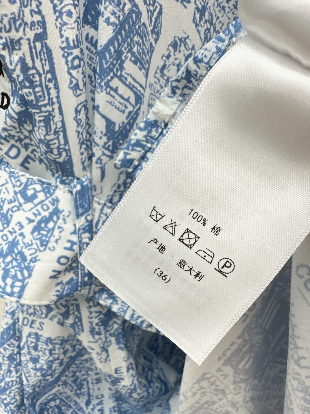 25fw printed dress