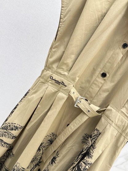 25fw printed dress