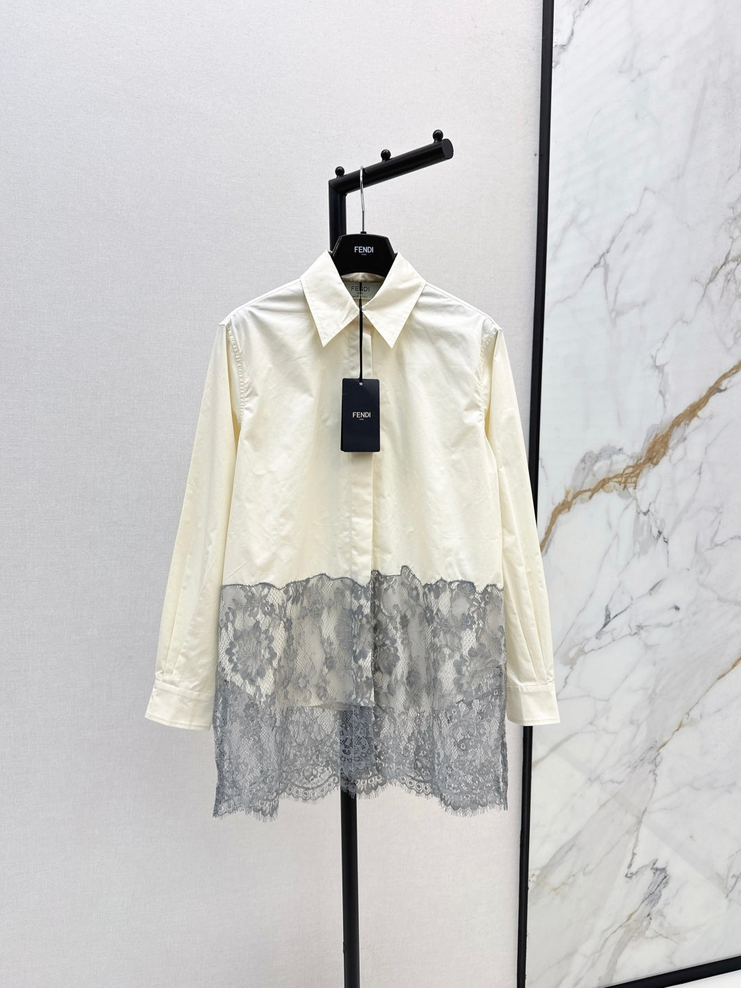 25fw lace shirt