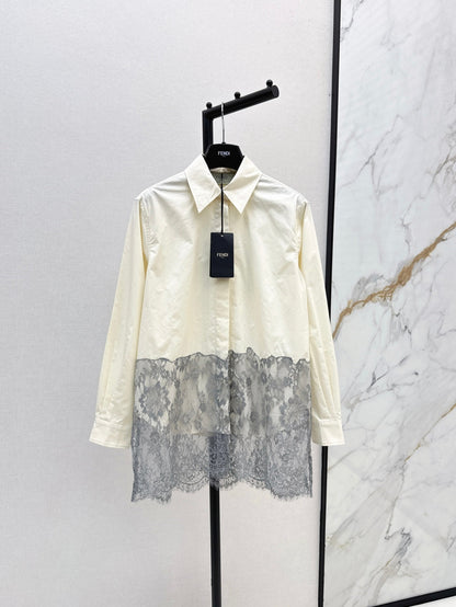25fw lace shirt