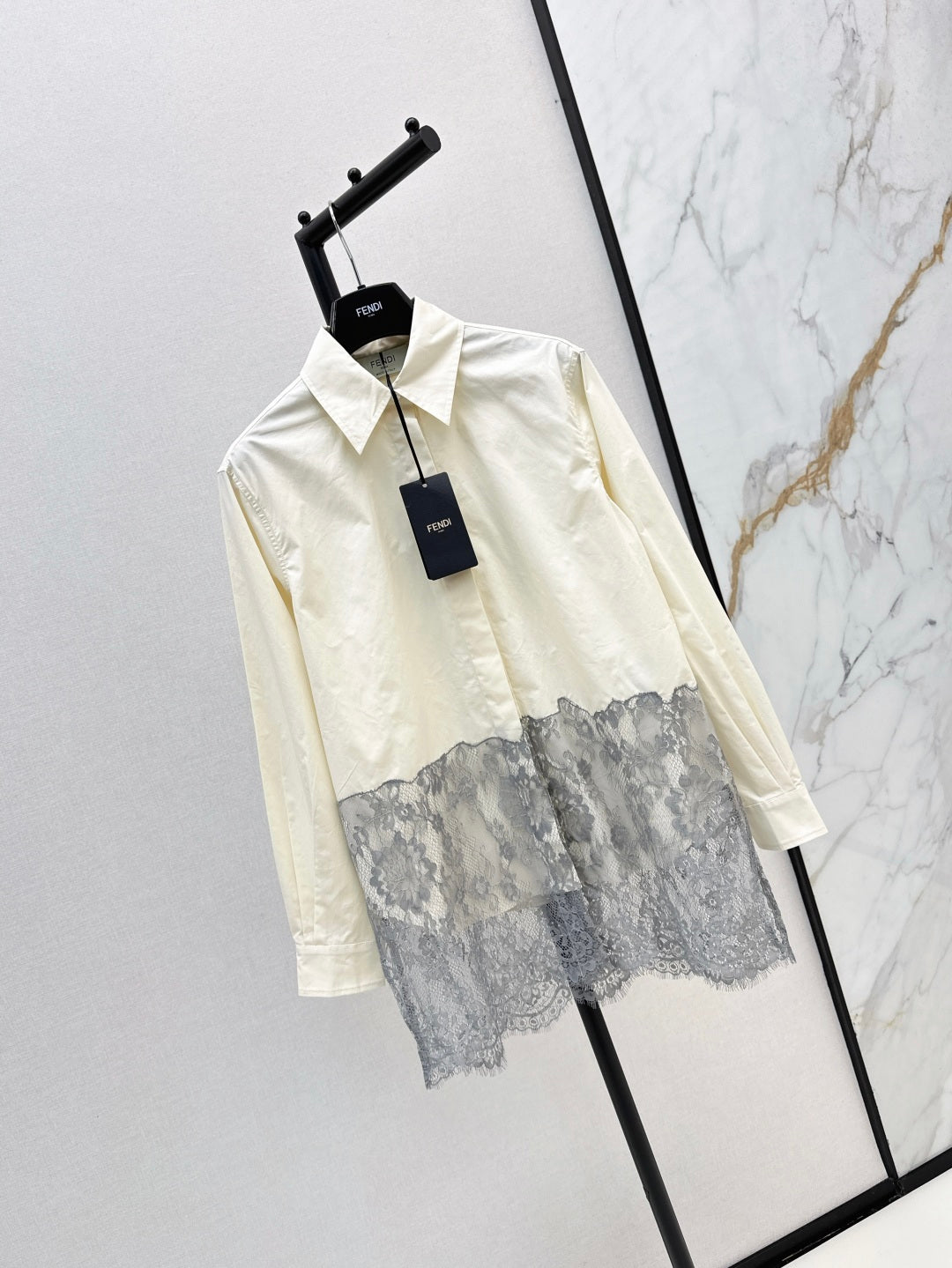 25fw lace shirt