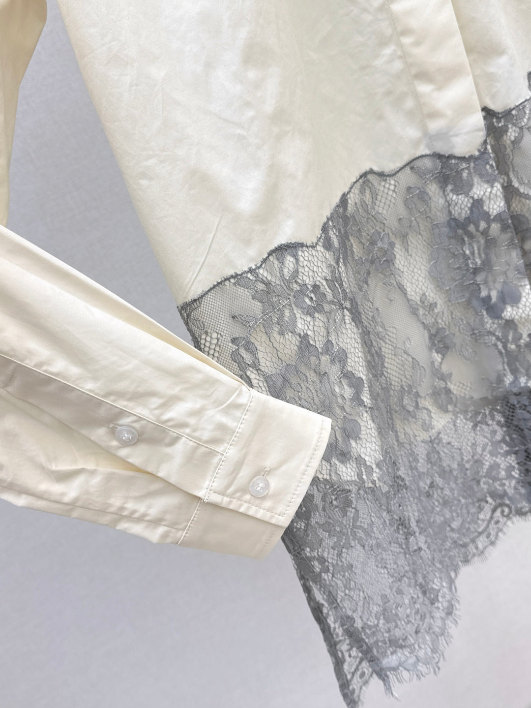 25fw lace shirt