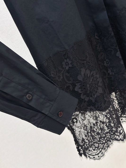 25fw lace shirt