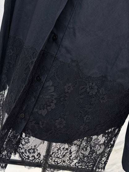 25fw lace shirt